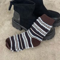 CRB/シーアールビー CRB マルチボーダーソックス/508456850