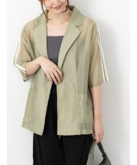 Te chichi TERRASSE/テチチ テラス Te chichi TERRASSE ライン入りシアージャケット/508456941