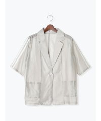 Te chichi TERRASSE/テチチ テラス Te chichi TERRASSE ライン入りシアージャケット/508456941