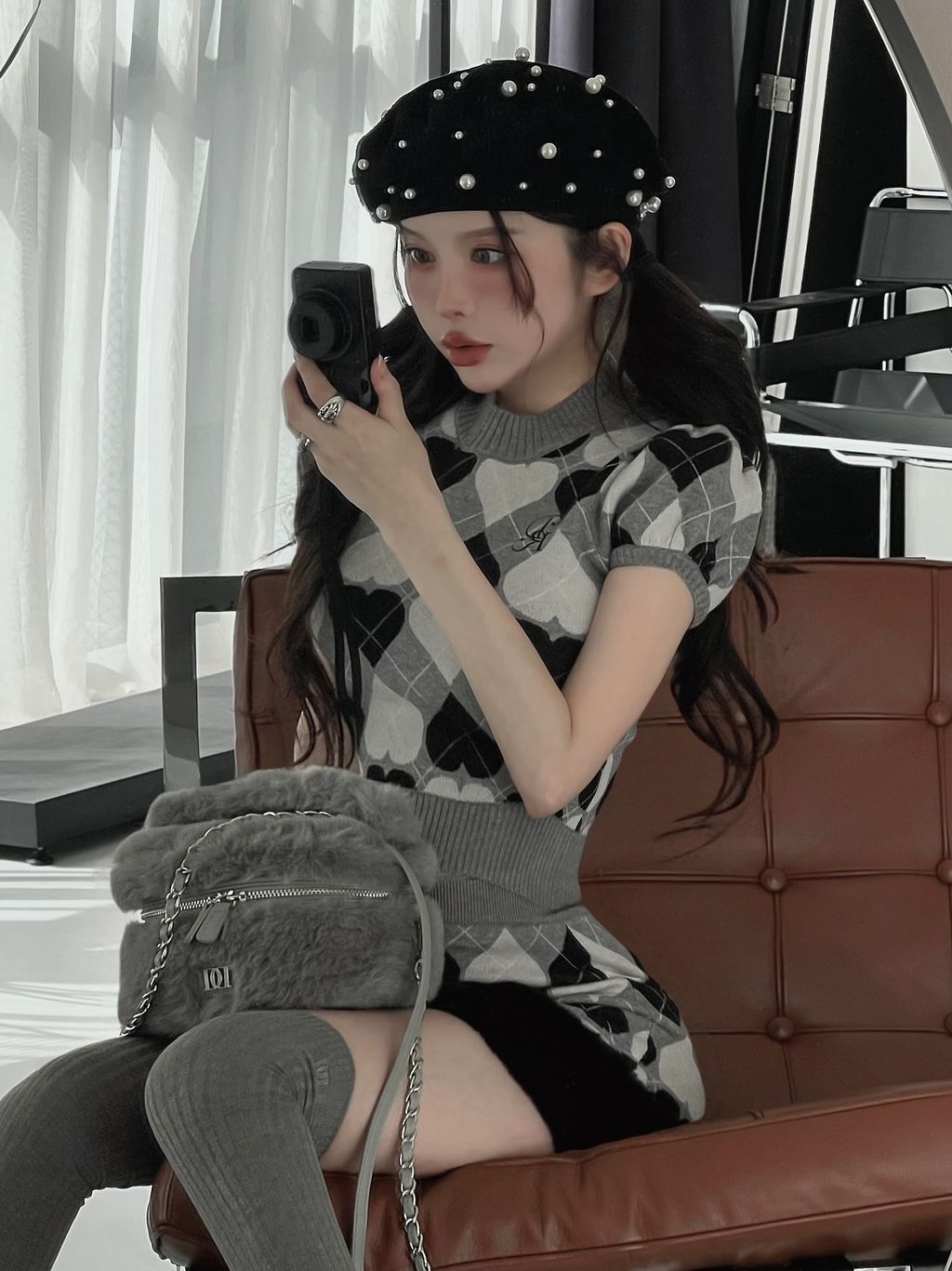 Darich ハートモチーフクロップドトップス Darich ハートモチーフクロップドトップス ブラック 美品｜Yahoo