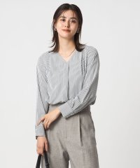 green label relaxing/肩タック Vネック ブラウス マシンウォッシャブル UVカット/508457227