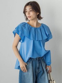 Droite Lautreamont/ドロワット ロートレアモン Droite lautreamont 【WEB限定】ワンダーウェーブクロスブラウス≪手洗い可能≫/508457748