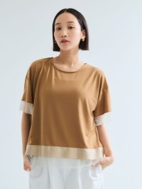 ketty/ケティ ketty グログラン*チュールキリカエカットソー≪手洗い可能≫/508457749