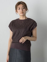 Droite Lautreamont/ドロワット ロートレアモン Droite lautreamont 【WEB限定】ジャガードニット≪手洗い可能≫/508457755