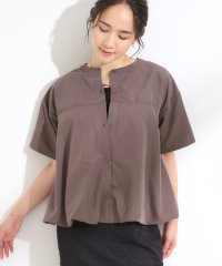 SHOO・LA・RUE　DRESKIP/シューラルー／ドレスキップ SHOO・LA・RUE/DRESKIP 裾バルーンシャツ/508457805