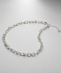 COCOSHNIK ONHITSCH/ココシュニック オンキッチュ COCOSHNIK ONKITSCH シルバー ミックスチェーン ダブルリンクネックレス/508457826
