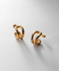 COCOSHNIK ONHITSCH/ココシュニック オンキッチュ COCOSHNIK ONKITSCH シルバー スモールフープ ニュアンスループピアス GP/508457829