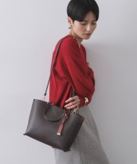 OPAQUE.CLIP/オペーク ドット クリップ OPAQUE.CLIP 【2WAY／名品】バイカラー3層ミドルトートバッグ/508457881