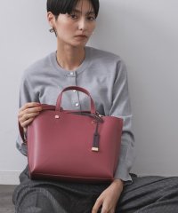 OPAQUE.CLIP/オペーク ドット クリップ OPAQUE.CLIP 【2WAY／名品】バイカラー3層ミドルトートバッグ/508457881