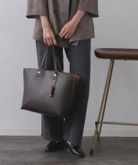 OPAQUE.CLIP/オペーク ドット クリップ OPAQUE.CLIP 【名品／A4サイズ対応】バイカラースムーストートバッグ/508457882