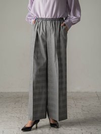 la.f…(Lsize)/ラ エフ エルサイズ la.f…(Lsize) 【大きいサイズ】グレンチェックパンツ≪洗濯機で洗える≫/508458053