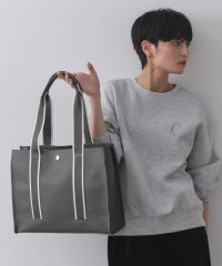OPAQUE.CLIP/オペーク ドット クリップ OPAQUE.CLIP 【3層仕様／A4サイズ対応】ラインテープスクエアトートバッグ/508458141