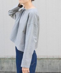 URBAN RESEARCH DOORS/FORK&SPOON　クロップドボートネックカットソー/508458311