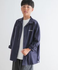 URBAN RESEARCH DOORS（Kids）/『WEB/一部店舗限定サイズ』 『セットアップ対応』 オープンカラーロゴ刺繍シャツ(KIDS)/508458338