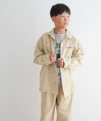 URBAN RESEARCH DOORS（Kids）/『WEB/一部店舗限定サイズ』 『セットアップ対応』 オープンカラーロゴ刺繍シャツ(KIDS)/508458338