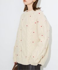 SLOBE IENA/《予約》embroideryハンドニット/508458403
