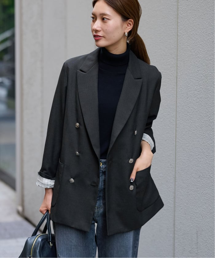 Spick and Span｜スピック＆スパン　トレンチコート Co/R ワイドトレンチコート（トレンチコート）｜Spick and Span