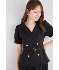 tocco closet/トッコクローゼット tocco closet ベルト付きセットアップ風トレンチライクワンピース/508458808
