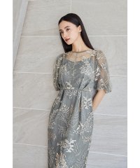 niana/ニアナ niana フラワー刺繍レースペンシルドレス 結婚式 成人式 二次会 同窓会 パーティードレス オケージョンドレス お呼ばれワンピース/508459070