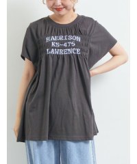 SM2/エスエムツー SM2 [接触冷感]シャーリングロゴプリントTシャツ/508459151