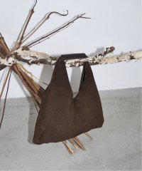 GRISE/《予約》GRISE LEATHER SUEDE TRIANGLE BAG/508459212
