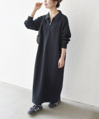 SHIPS any WOMEN/《一部予約》SHIPS any:〈洗濯機可能〉USA コットン 裏起毛 ハーフジップ ワンピース/506845604