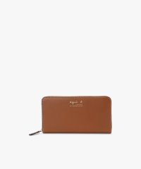 agnes b. VOYAGE FEMME/レザー ラウンドジップ  ロングウォレット (ZAW01－02)/508384387
