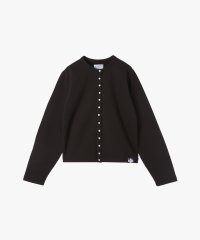 agnes b. FEMME/オーガニックコットン メルトン 長袖 カーディガンプレッション "Le Classique" /508416049