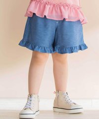 Noeil aime BeBe/【お揃い】デニムニット裾フリルショートパンツ(80~130cm)/508418991