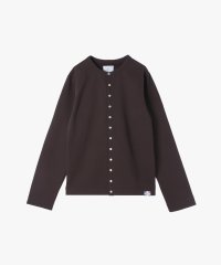 agnes b. HOMME/メンズ オーガニックコットン メルトン 長袖 カーディガンプレッション "Nacre"  [Made in France]/508430640