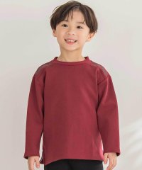 BeBe Petits Pois Vert/【店舗限定】ショルダーロゴ刺しゅうポンチ長袖トレーナー(95~150cm)/508432669