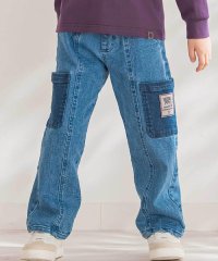 BeBe Petits Pois Vert/【店舗限定】ポケットストレッチデニムロングパンツ(95~160cm)/508432673