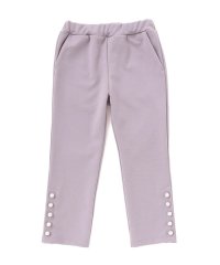 BeBe Petits Pois Vert/【店舗限定】裾パールボタンポンチロングパンツ(95~150cm)/508432674