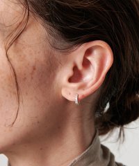 BEAUTY&YOUTH UNITED ARROWS/＜BAITS＞キュービックジルコニア ミニフープ ピアス/508438687