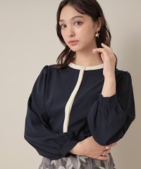 Couture Brooch/クチュール ブローチ Couture Brooch 配色羽織れるブラウス/508459578