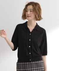 grove/グローブ grove ラメモール衿付きプルオーバーニット/508459579