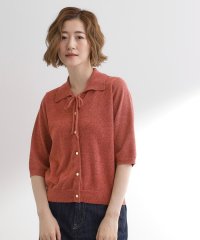 grove/グローブ grove ラメモール衿付きプルオーバーニット/508459579