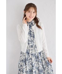 tocco closet/トッコクローゼット tocco closet UVカット＆接触冷感＆ハンドウォッシュ♪超強撚パールフラワー釦カーディガン/508460336