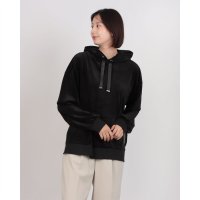 MAGASIN DE MODE Onjna/マガジンデモードオンジェナ MAGASIN DE MODE Onjna サイドジップスリットベロアメッシュパーカ trc/508460340
