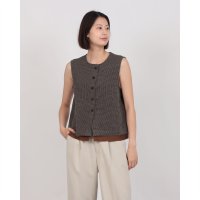 MAGASIN DE MODE Onjna/マガジンデモードオンジェナ MAGASIN DE MODE Onjna ツイードベスト trc/508460341