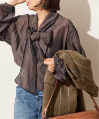 journal standard  L'essage /《予約》シアーボウタイブラウス/508460849