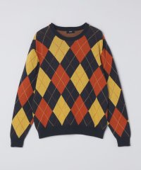 SHIPS MEN/SHIPS: 12ゲージ アーガイル クルーネック ニット/508460998