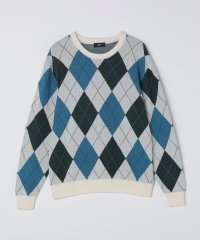 SHIPS MEN/SHIPS: 12ゲージ アーガイル クルーネック ニット/508460998