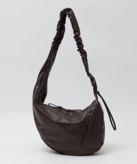 SHIPS MEN/City Ambient Products: 合成皮革 クランプル ショルダー バッグ/508460999