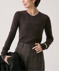 VERMEIL par iena/《予約》wool100 RIB クループルオーバー/508461003