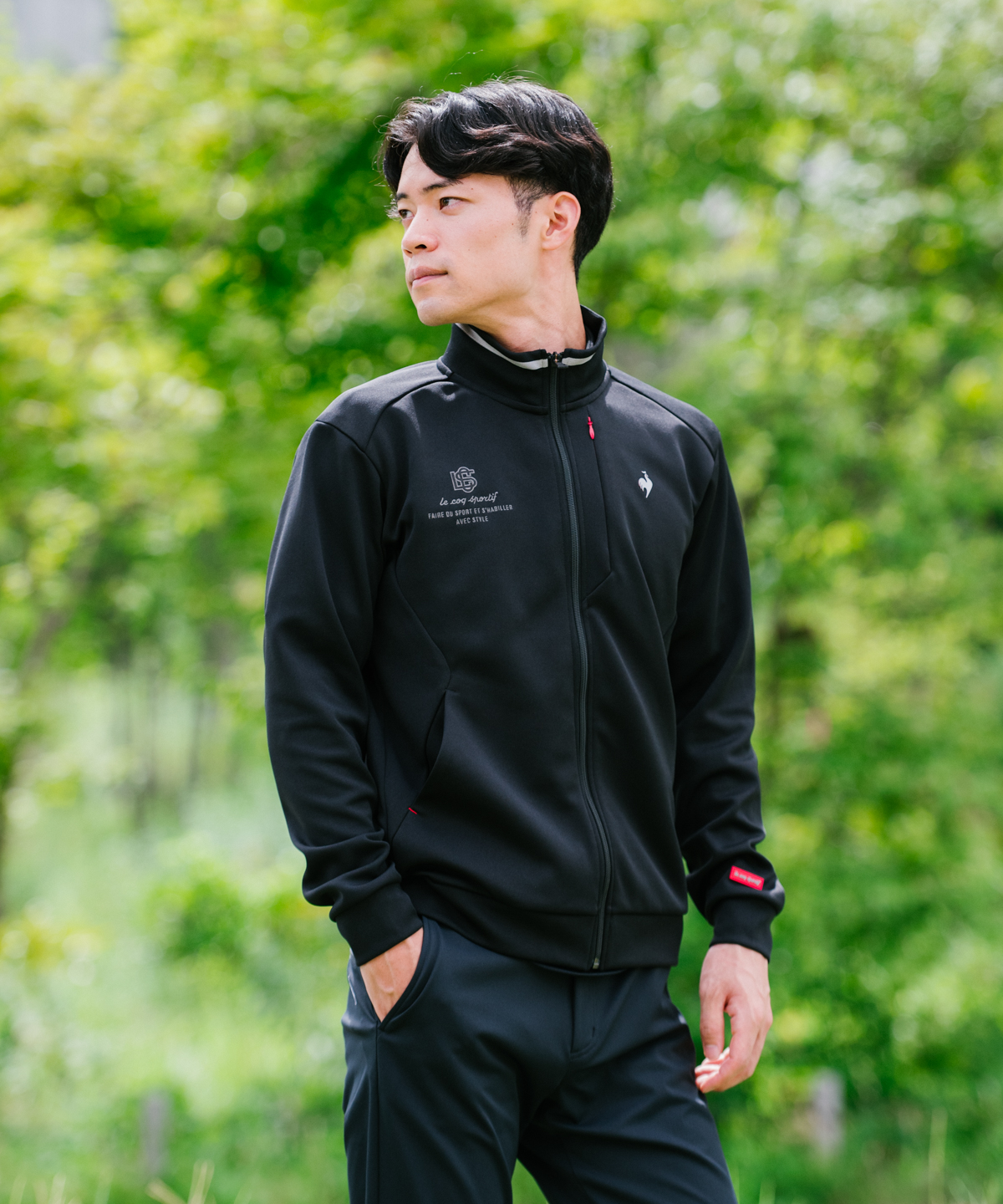 le coq sportif - 新品☆le coq ゴルフ RIJOUME モクロディ ジャケット☆ブラック ルコックスポルティフ ゴルフ le coq sportif golf 【大きい