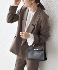 SHIPS any WOMEN/《予約》SHIPS any:〈洗濯機可能〉ダブルクロス テーラード ジャケット 25AW［NAVY BLUE］/508461724