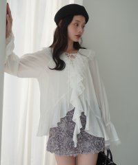 eimy istoire/エイミーイストワール eimy istoire ボイルラッフルブラウス/508461759