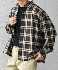 SHIPS any MEN/SHIPS any:〈洗濯機可能〉トラッド チェックカラー ボックス ショート ネルシャツ◆/508461872