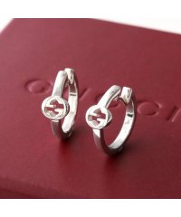 GUCCI/グッチ GUCCI GUCCI ピアス INTERLOCKING 796323 J8400 フープピアス/508462358